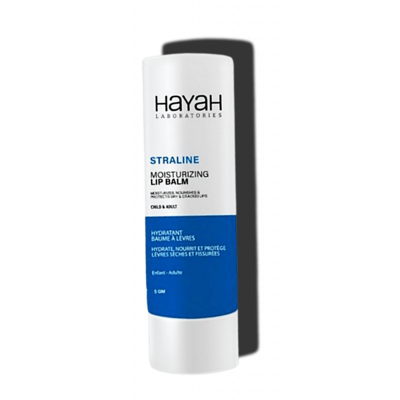 HAYAH LABORATORIES STRALINE MOISTURIZING LIP BALM FOR DRY & CRACKED LIPS 5 GM